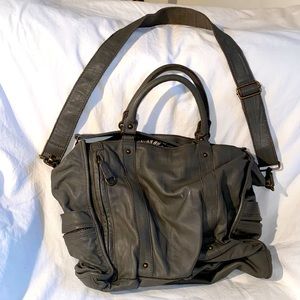 Bought at Anthropology leather gray by Bica Cheia